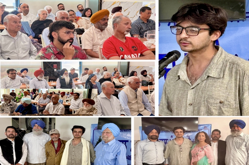 ਗ਼ਜ਼ਲ ਮੰਚ ਸਰੀ ਵੱਲੋਂ ਰੰਗਮੰਚ ਦੀਆਂ ਨਵੀਆਂ ਦਿਸ਼ਾਵਾਂ ਦੇ ਸਿਰਜਣਹਾਰ&nbsp;&lsquo;ਅਜ਼ਲ ਦੁਸਾਂਝ&rsquo;&nbsp;ਨਾਲ ਰੂਬਰੂ ਸਮਾਗਮ